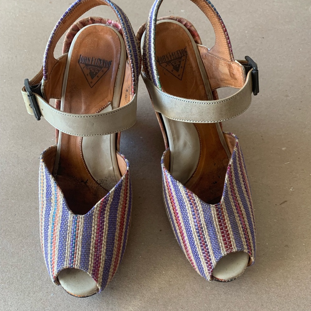 John Fluevog Raquel Pindowns Size 8 - Picture 3 of 12